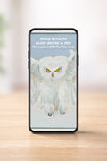 Headwigg Phone Wallpaper - Digital Art by Blind Artist Nancy McCurtin