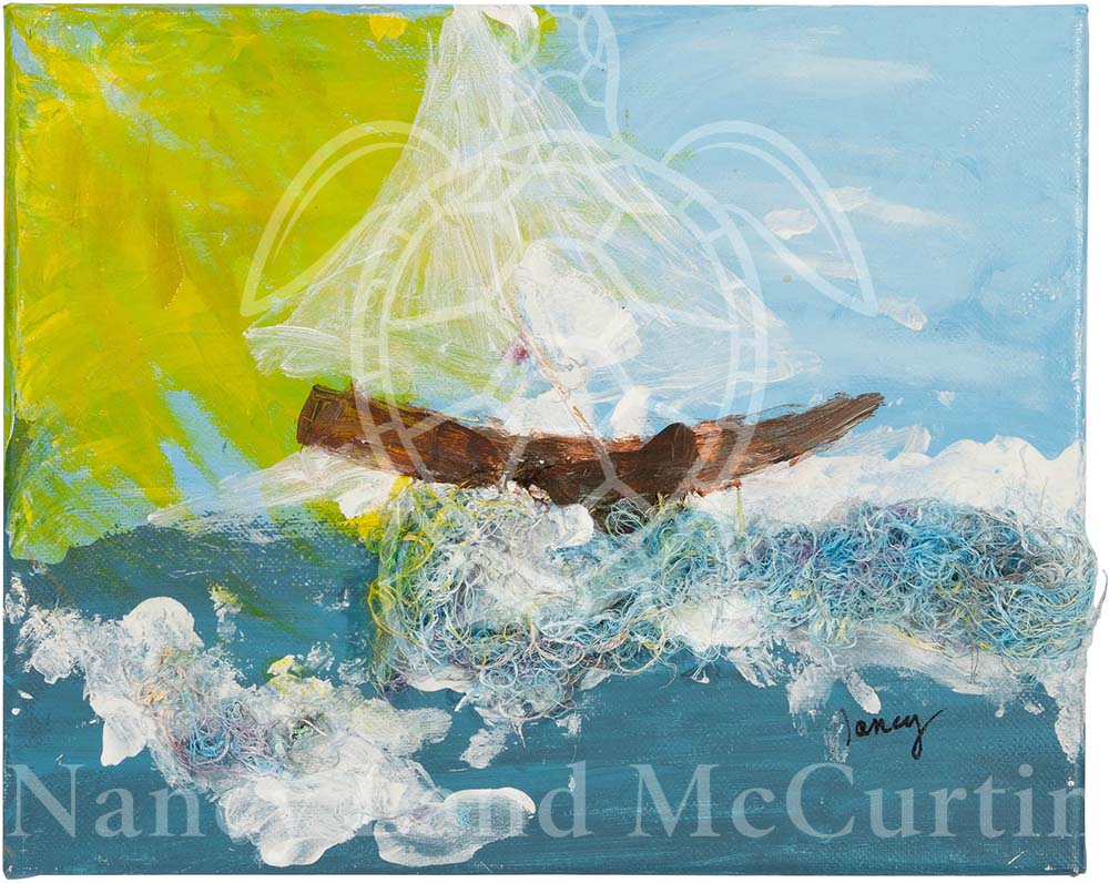 Sailing Partner - Digital Art Download by Nancy Land McCurtin