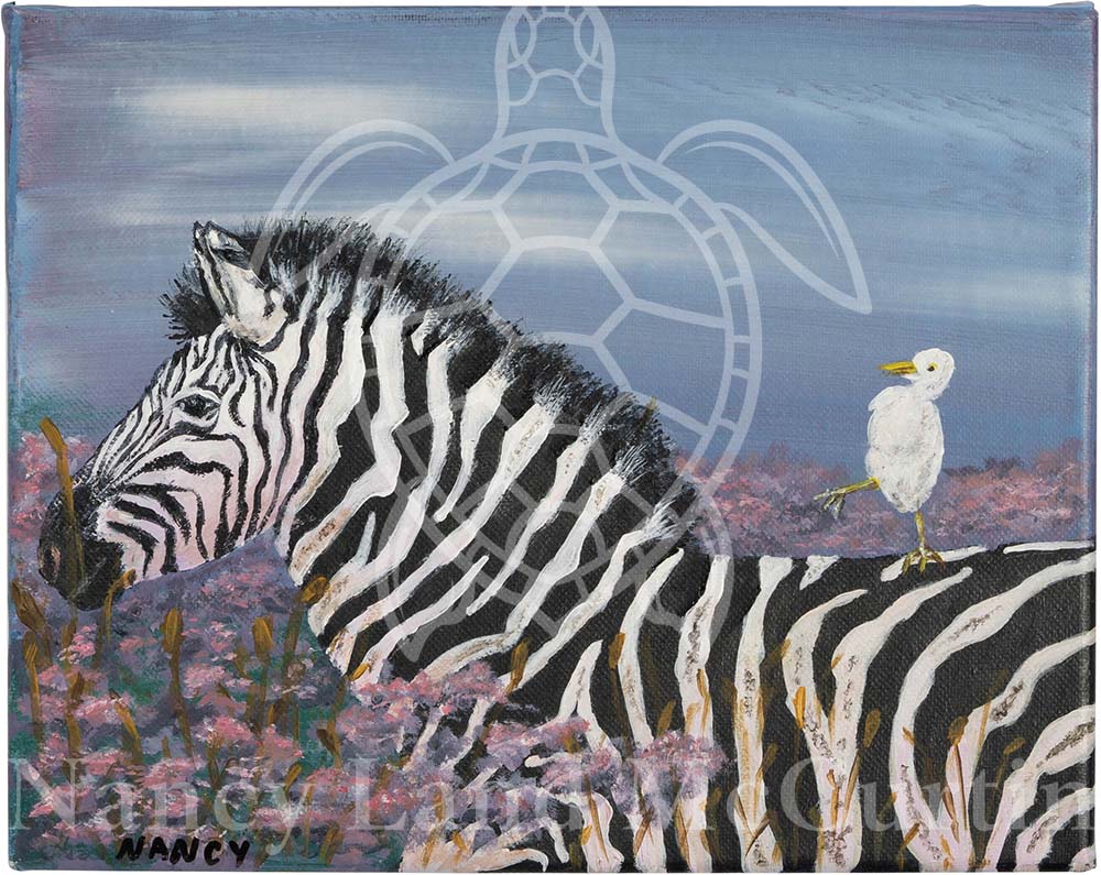 The Hitchhiker - Digital Art Download by Nancy Land McCurtin