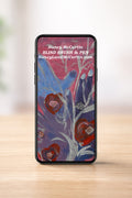 Tree of Life Phone Wallpaper - Digital Art by Blind Artist Nancy McCurtin